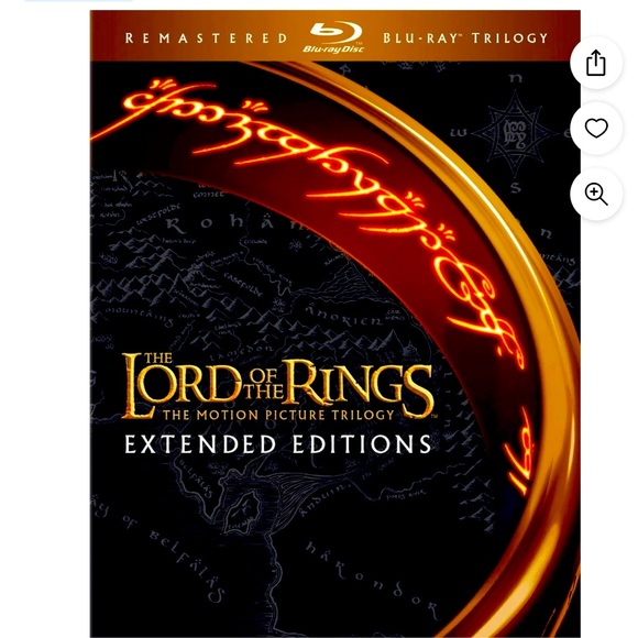 Lord of the Rings extended version blue ray- 15 disk set - Picture 1 of 10